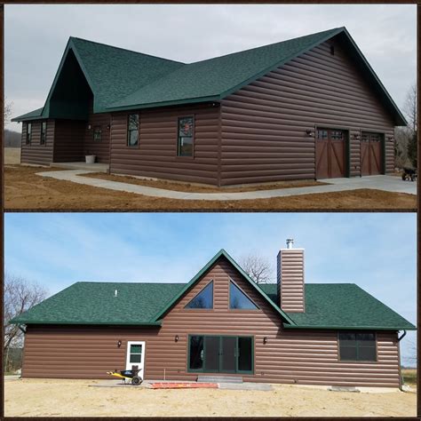 black house green metal roof|green house with black shutters.